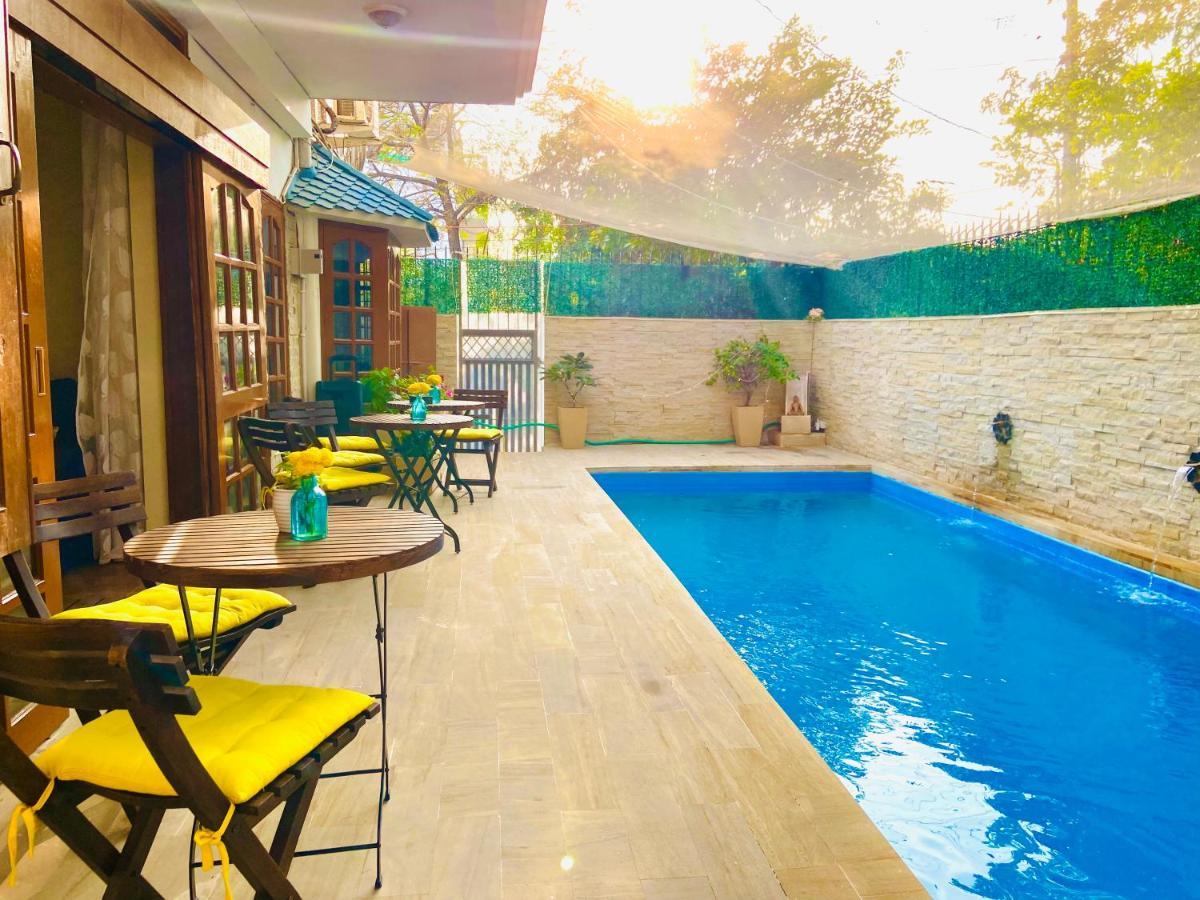 Roshani Pool Villa Gurgaon - 7Br #Privatepool #Villa #Bungalow #Garden #Staycation Ngoại thất bức ảnh