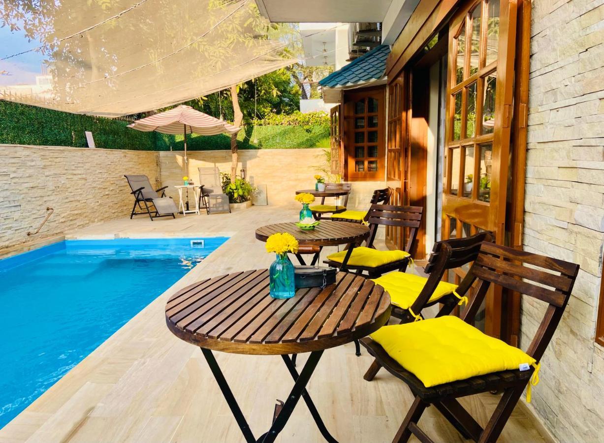 Roshani Pool Villa Gurgaon - 7Br #Privatepool #Villa #Bungalow #Garden #Staycation Ngoại thất bức ảnh